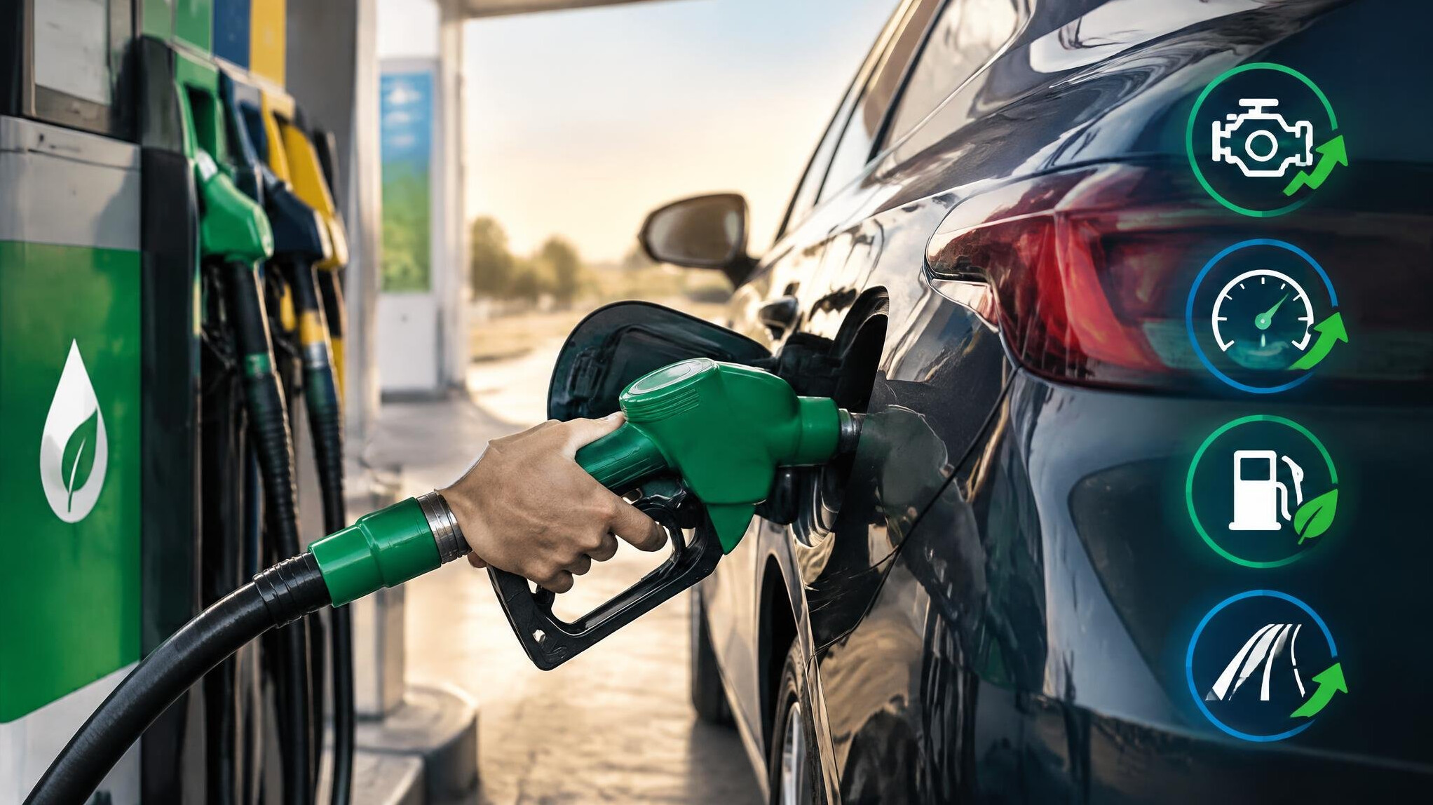 gas station pump
